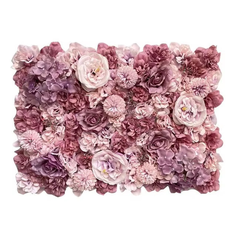 Wedding Decorative Flower Wall Silk Artificial Flowers Home Decoration Accessories Party Backdrop Photography Props Customized