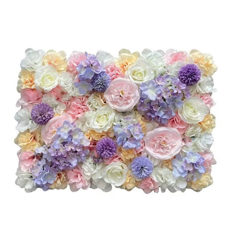 Wedding Decorative Flower Wall Silk Artificial Flowers Home Decoration Accessories Party Backdrop Photography Props Customized