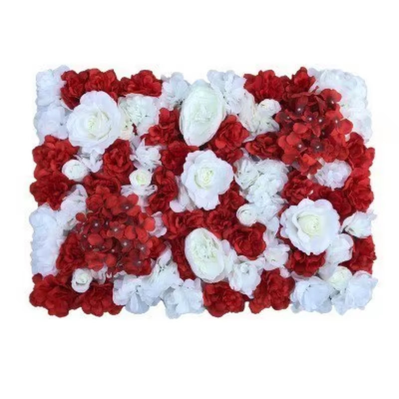 Wedding Decorative Flower Wall Silk Artificial Flowers Home Decoration Accessories Party Backdrop Photography Props Customized