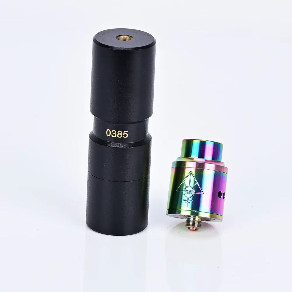 Wolfcoolvape 18650 Elthunder Mod with Goon V1.5 RDA Atomizer Vape Tank Mechanical Mod Kit for DIY Vapers Cloud Chasing