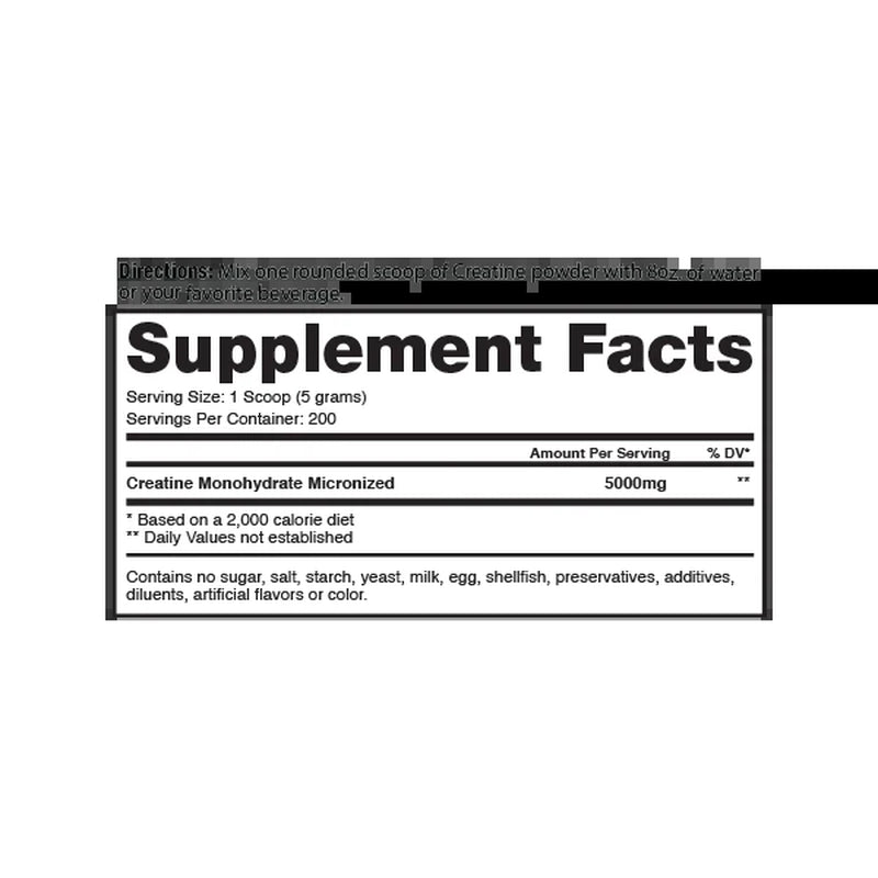 CREATINE MONOHYDRATE ESSENTIALS