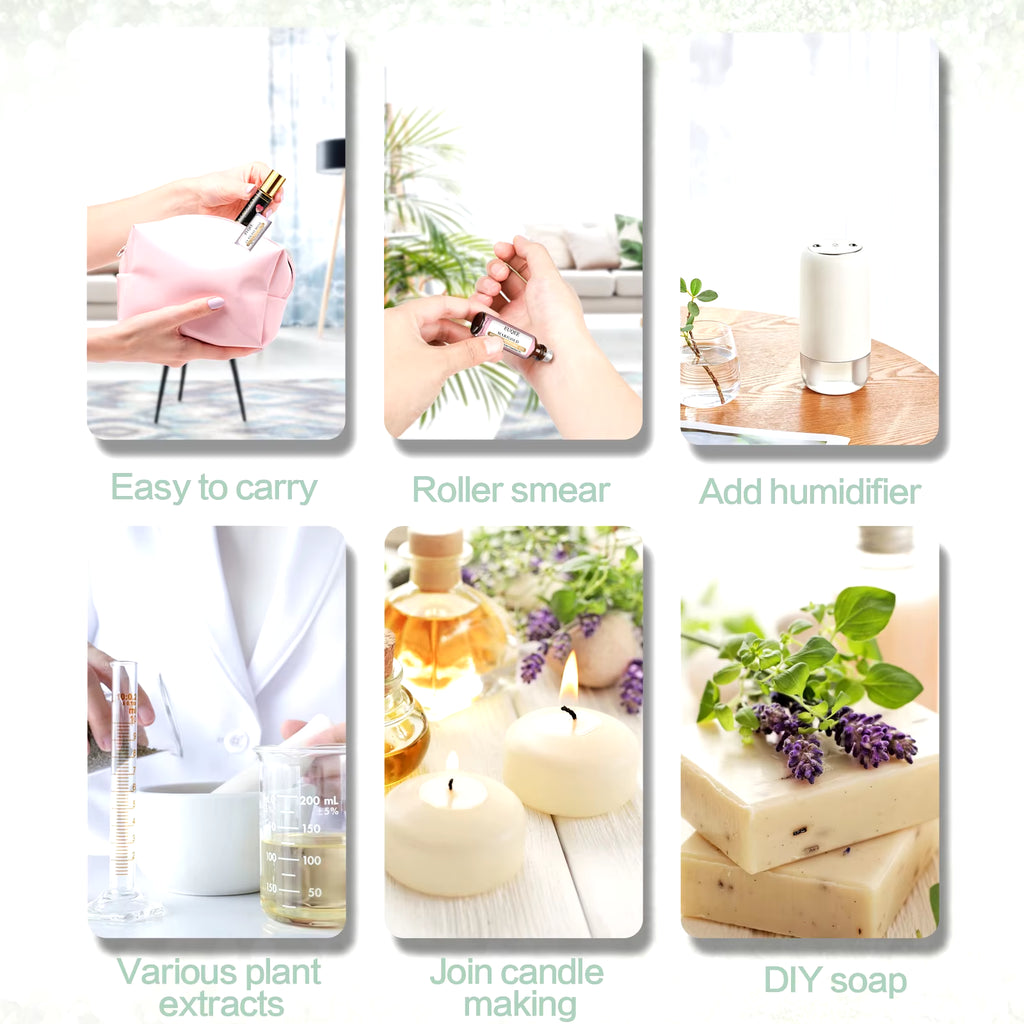 10Ml Roller Smear Fragrance Oil for Women Fresh Line Coconut Vanilla Angel for Aromatherapy,Diy Soap,Candle Making