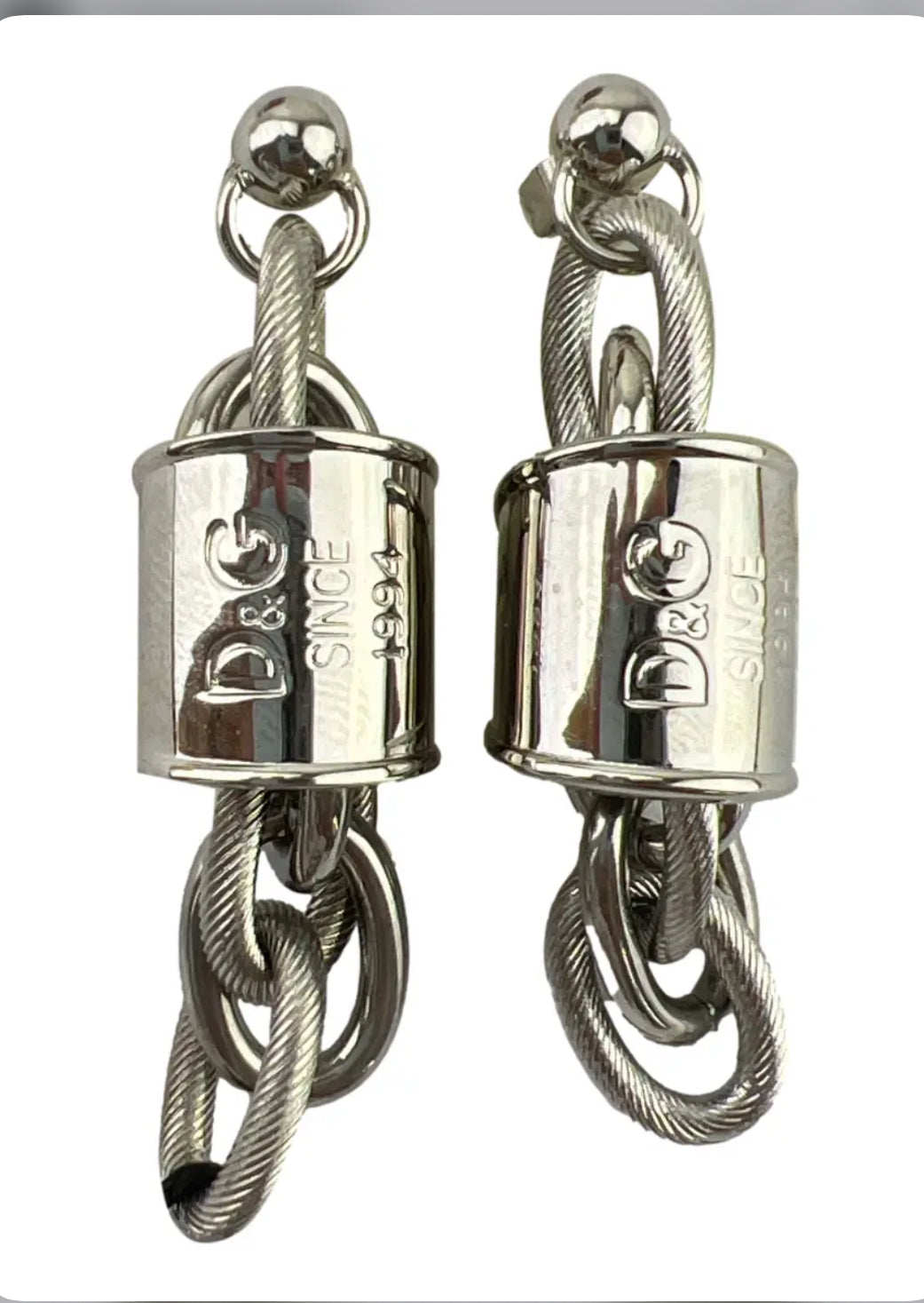 DG originele damesoorbellen 100% zilver Aimecolletie