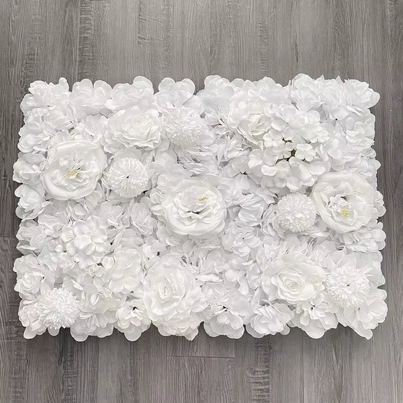 Wedding Decorative Flower Wall Silk Artificial Flowers Home Decoration Accessories Party Backdrop Photography Props Customized