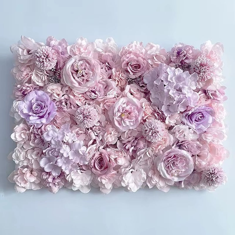 Wedding Decorative Flower Wall Silk Artificial Flowers Home Decoration Accessories Party Backdrop Photography Props Customized
