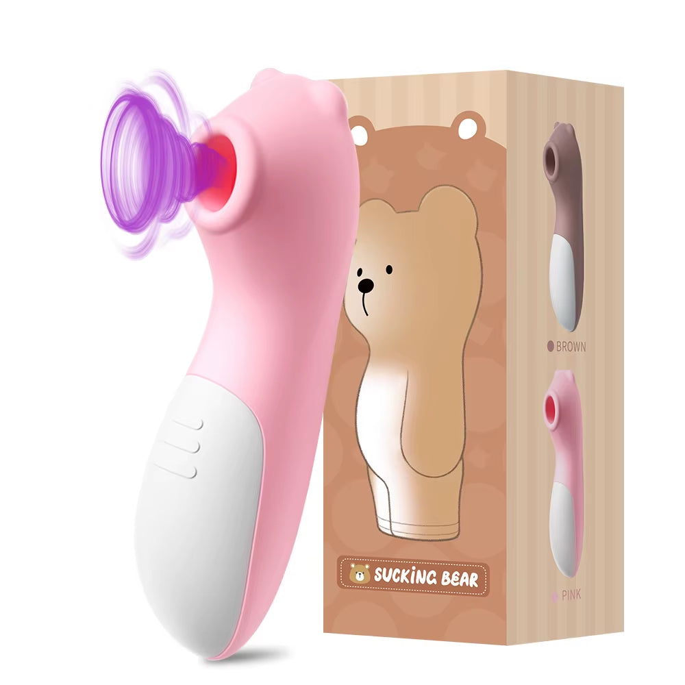 Multi Frequency Ultrasonic Vibration Charging Female G-Point Vibrator Used for Female Magnetic Honey Bean Stimulation Vibrator