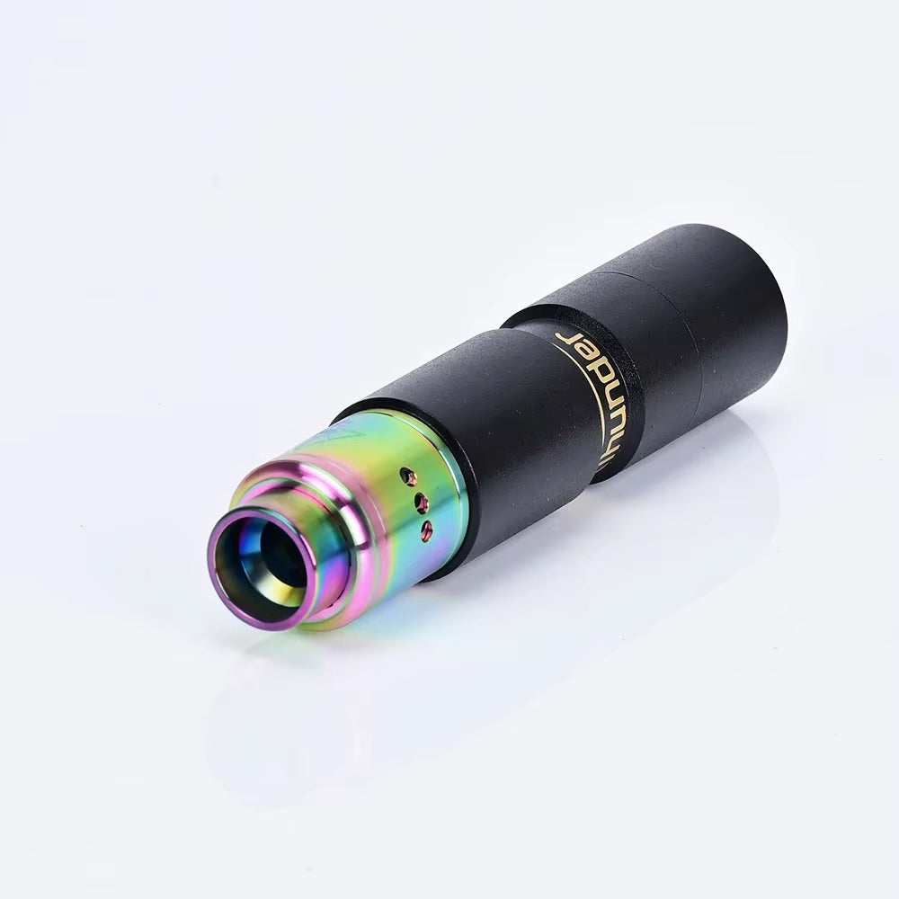 Wolfcoolvape 18650 Elthunder Mod with Goon V1.5 RDA Atomizer Vape Tank Mechanical Mod Kit for DIY Vapers Cloud Chasing